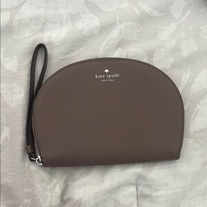 Kate Spade Chocolate Light Brown Wristlet